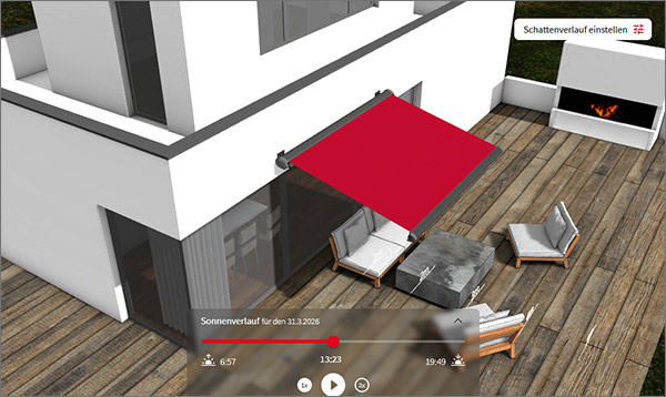 Gebrueder Quante Suedkirchen - markilux Markisen-Konfigurator