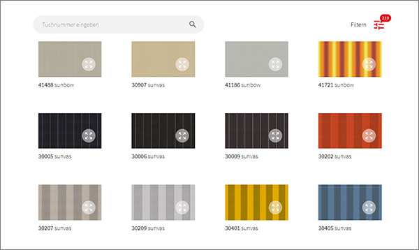 Gebrueder Quante Suedkirchen - markilux Markisen-Tuchfinder